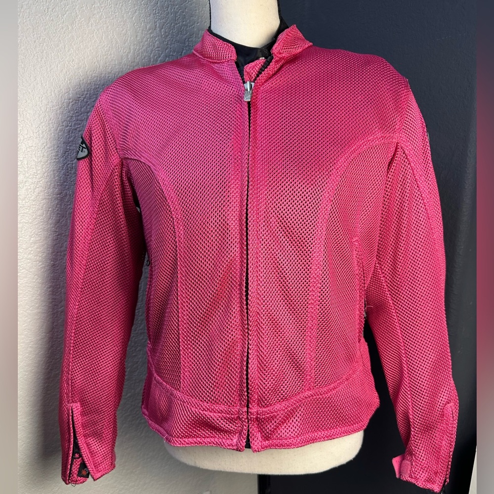 Joe Rocket Vibrant Pink Motorcycle Jacket Women Medium - Picture 2 of 14